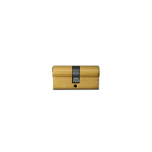 Double Key Cylinder | Satin Brass