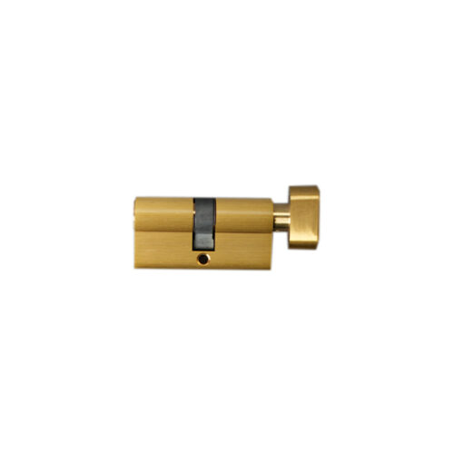 Knob Cylinder | Satin Brass